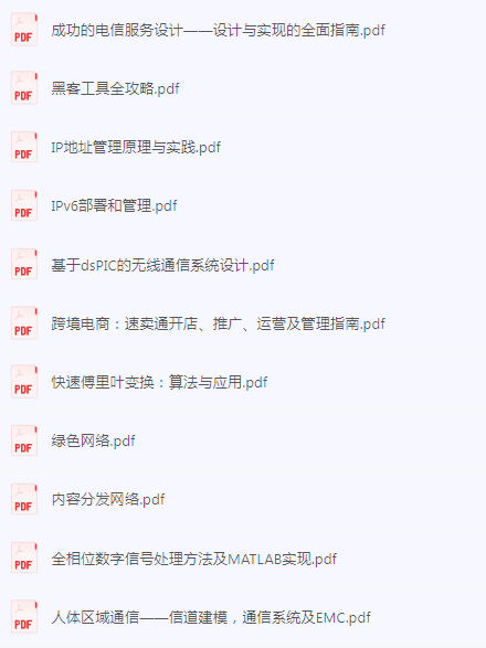 《计算机技术专题书籍》1920册PDF下载 | 物联网/人工智能/网络协议全领域典藏